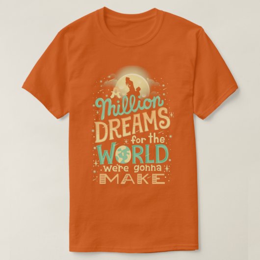 100万夢 Tシャツ (デザイン正面)