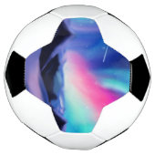 100万発のオーロラがサッカーボールを夢見る サッカーボール (回転)