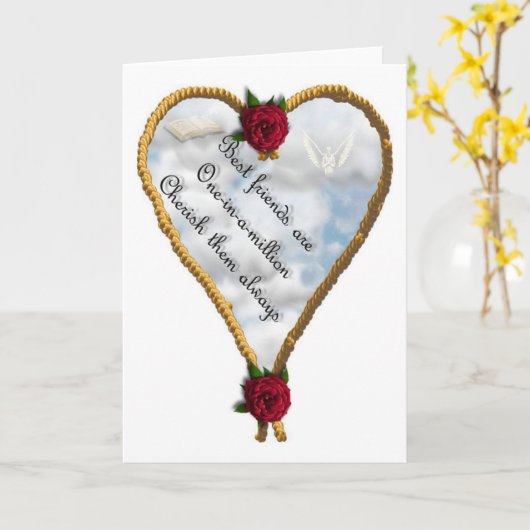 100万 カード (黄色い花)