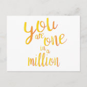 100万 ポストカード (正面)