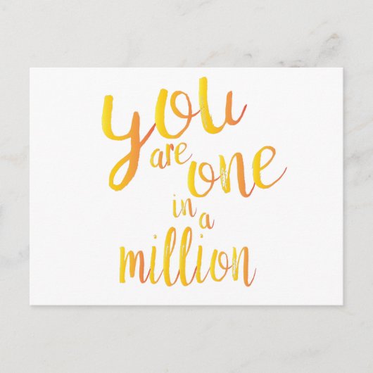 100万 ポストカード (正面)