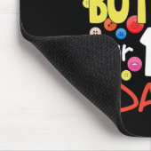 100人の先生のボタンを押す日おもしろいScho マウスパッド (コーナー)