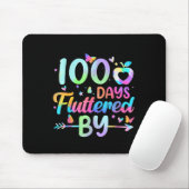 100人の日がひらひらと舞う – 100日目 マウスパッド (マウス)