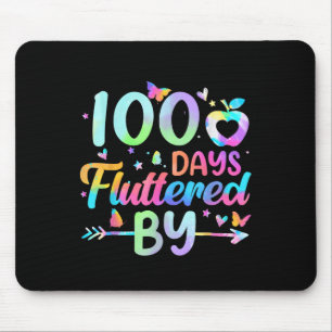 100人の日がひらひらと舞う – 100日目 マウスパッド
