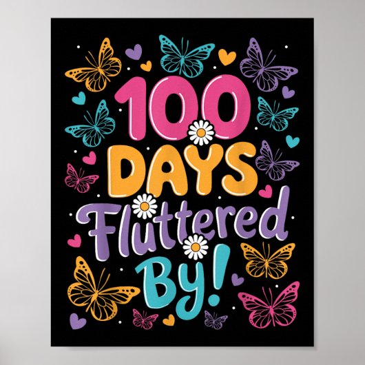 100人の日が子どもたちを混乱させる100日目 ポスター (正面)