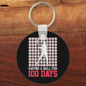 100人の日が少年のために100th日 キーホルダー (正面)