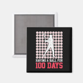 100人の日が少年のために100th日 マグネット (正面/裏面)