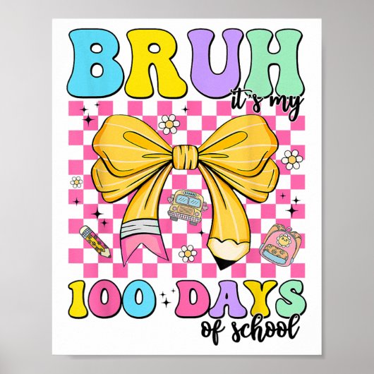 100人の日が100日目の学校 ポスター (正面)
