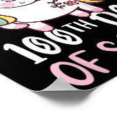 100人の日の女子学生が100日目を幸せに ポスター (角)