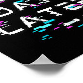 100人の日100日後の学校問題 ポスター (角)