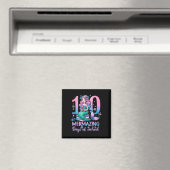 100人学校のマーメイドの日100日 マグネット (インサイチュ (食洗機))