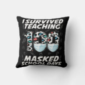 100人生き延びの仮面の学校日 クッション (裏面)