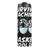 100人生き延びの仮面の学校日 タンブラー (正面)