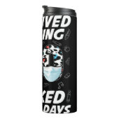 100人生き延びの仮面の学校日 タンブラー (回転右)