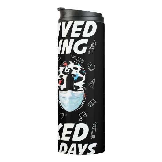 100人生き延びの仮面の学校日 タンブラー (回転右)