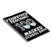 100人生き延びの仮面の学校日 ノートブック (右側)