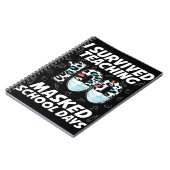 100人生き延びの仮面の学校日 ノートブック (左側)