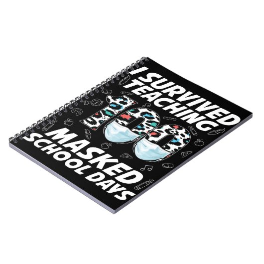 100人生き延びの仮面の学校日 ノートブック (左側)