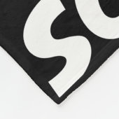 100人生き延びの仮面の学校日 フリースブランケット (角)