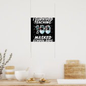 100人生き延びの仮面の学校日 ポスター (キッチン)