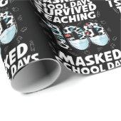 100人生き延びの仮面の学校日 ラッピングペーパー (ロールコーナー)