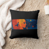 100人vs 1ゴリラ、ギフトfor He、ゴリラ論争 クッション (ブランケット)