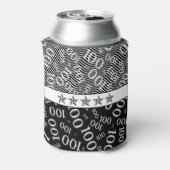 100代誕生日白黒 缶クーラー (缶裏面)