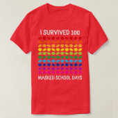 100仮面生き延び学校日100日Sch Tシャツ (デザイン正面)