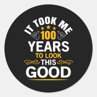 100位で100名 ラウンドシール