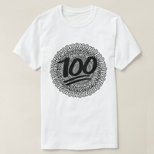 100保年にまだ続く Tシャツ (デザイン正面)