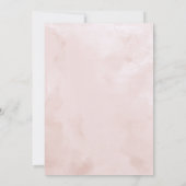 100個の素敵なローズゴールドのドレス 100歳の誕生日パーティー 招待状 (裏面)