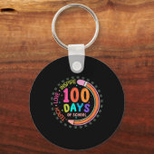 100名の日教えが100日インスパイアに愛校百名 キーホルダー (正面)