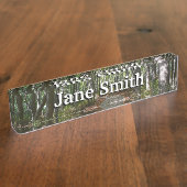 100周年の木道IIエリコットシティメリーランド デスクネームプレート (側面)