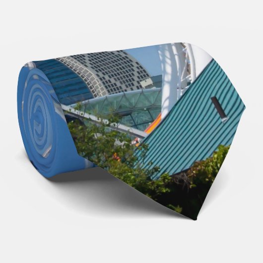 100周年の観覧車のネックタイ ネクタイ (ロール)