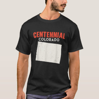 100周年コロラドUSA州アメリカトラベルカラー Tシャツ