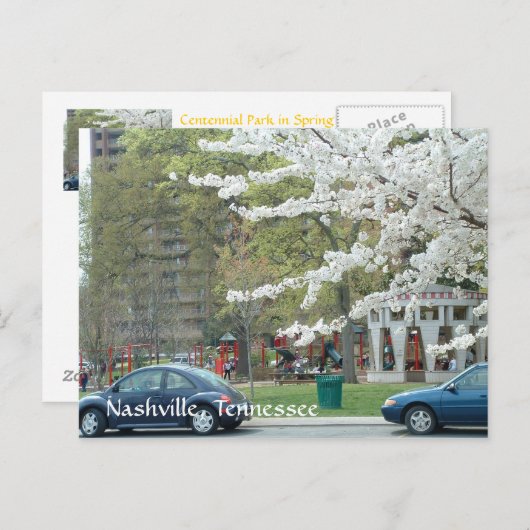 100周年パークイン春 ポストカード (正面/裏面)