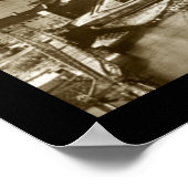 100周年ピッツバーグ写真1909 ポスター (角)