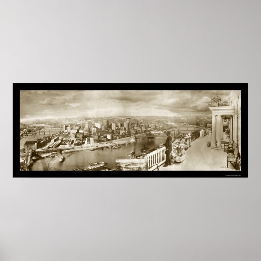 100周年ピッツバーグ写真1909 ポスター (正面)