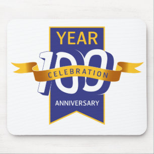 100周年ロゴ マウスパッド