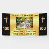 100周年記念の装飾 100周年記念バナー 横断幕 (横)