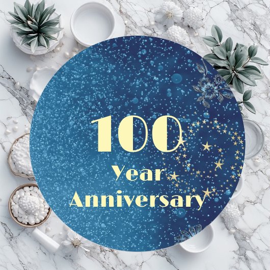 100周年記念ボンド&シール スパークリングブルー ラウンドシール