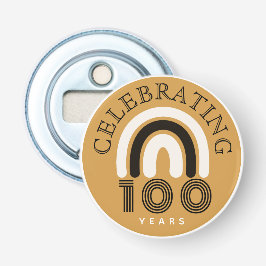 100周年記念モダンデザインボトルオープナー 栓抜き