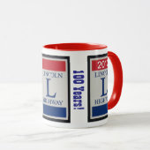 100周年記念リンカーン・ハイウェイマグ マグカップ (正面右)