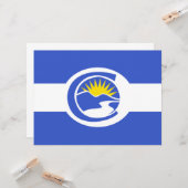 100周年記念州旗(コロラド州) カード (正面/裏面インサイチュ)