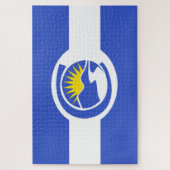 100周年記念州旗（コロラド州） ジグソーパズル (縦)