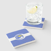 100周年記念州旗(コロラド州) ストーンコースター (横)