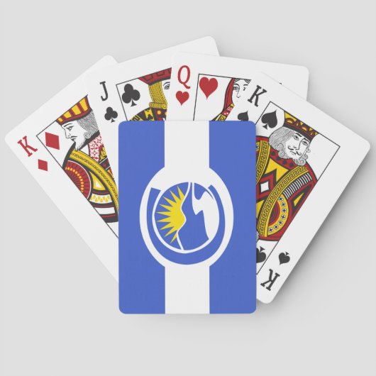 100周年記念州旗（コロラド州） トランプ (裏面)