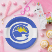 100周年記念州旗（コロラド州） ペーパープレート (パーティー)