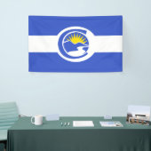 100周年記念州旗(コロラド州) 横断幕 (トレードショー)