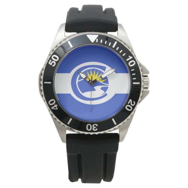 100周年記念州旗（コロラド州） 腕時計 (正面)